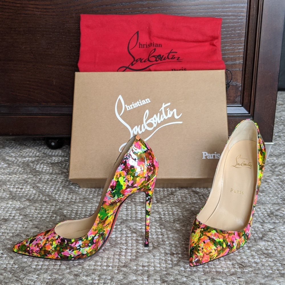 👠SOLD👠Christian Louboutin So Kate patent pumps - Picture 2 of 8